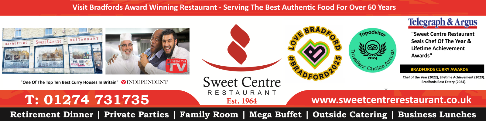 Sweet Centre Restaurant | Bradford